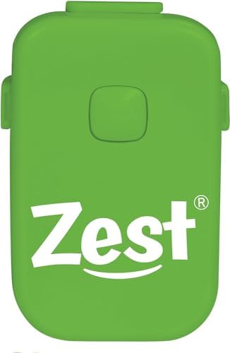 Zest Bedwetting Alarm with 8 Loud Tones, Strong Vibrations, Full Featured for Deep Sleepers, Boys and Girls, Best Bedwetting Alarm Designed in USA, Green Zest