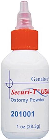 Securi-T Ostomy Powder (Порошок) 1 oz (Унции). (28g) Bottle GENAIREX