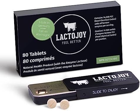 Лактаза LactoJoy в капсулах 80 шт | Мощные энзимы при непереносимости лактозы LactoJoy