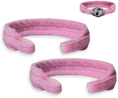 Tracheotomy Tube Stent Holder Adjustable Tracheotomy Tube Holder Tape Comfortable and Secure Fixation - for Neck Surgery - 2 pcs. (Pink) GZFQJJ