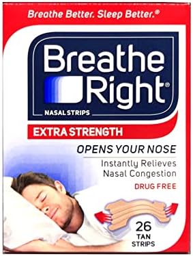 Breathe Right Nasal Strips, Extra, 26 Count, Pack of 2 Breathe Right