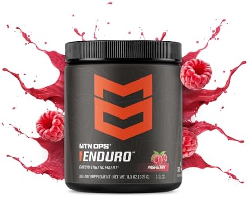 MTN OPS Enduro Nitric Oxide Supplement & Stim-Free Pre Workout - 30 Servings (Порции) - with Magnesium Citrate, Beet Root Powder (Порошок), Niacinamide, L Arginine & L Citrulline - Pink Lemonade Flavor Mtn Ops