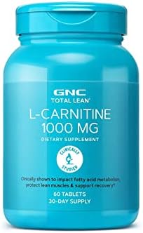 GNC Total Lean L-Carnitine 1000mg, 60 Tablets (Таблетки), Supports Recovery and Lean Muscle Growth GNC