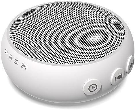 Sound Machine White Noise Machine with 30 Soothing Sounds 12 Colors Night Light Sleep Machine for Baby Kids Adults Brown Nosie Machine with 32 Volume Levels for Office Home Travel SoundMe