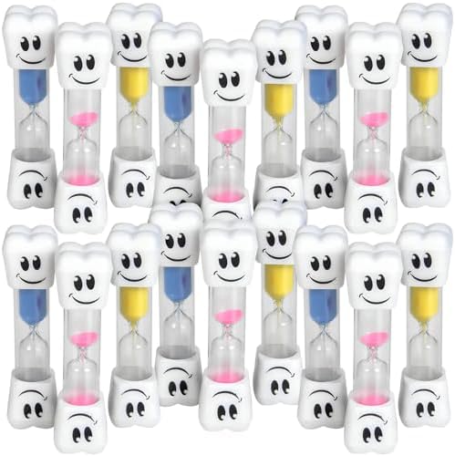 Smile Tooth 2 Minute Sand Timer Assorted Colors Rhode Island Novelty