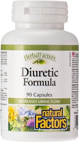 Natural Factors - HerbalFactors Urinary Flow Formula, Supports Urinary Health, 90 Capsules (Капсулы) Natural Factors