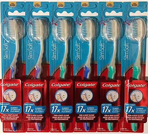 Щетка для зубов Ultra Soft с ультратонкими щетинками, 3 шт., экстра мягкая Colgate