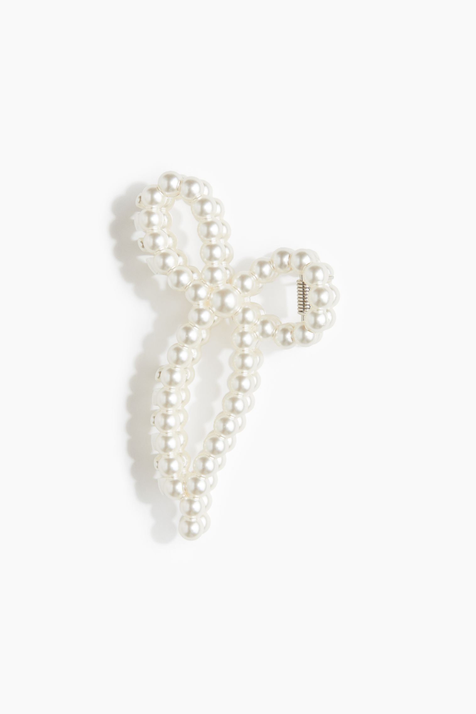 Beaded Bow-Shaped Hair Claw H&M