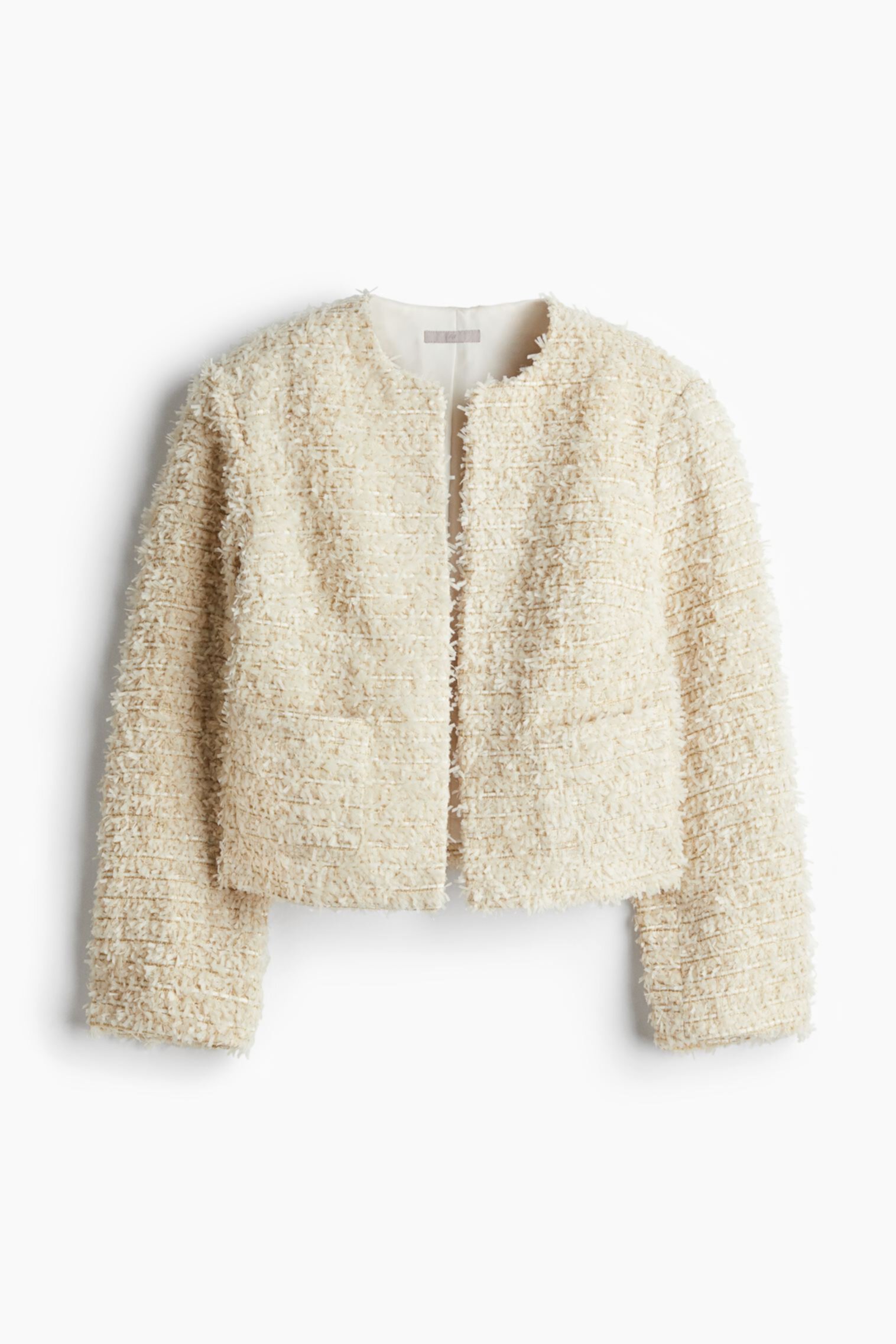 Textured-Weave Jacket H&M