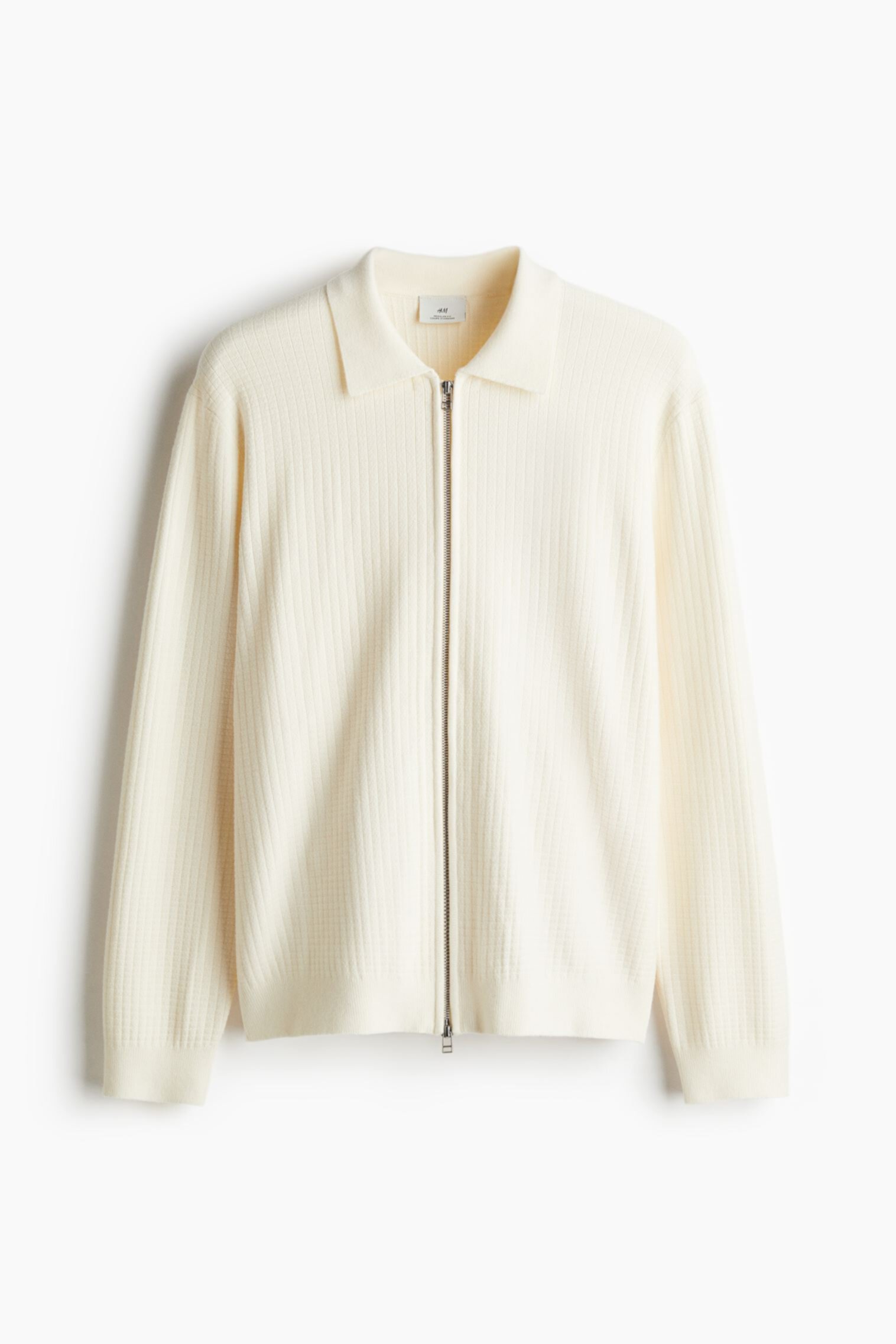 Regular Fit Rib-Knit Cardigan H&M