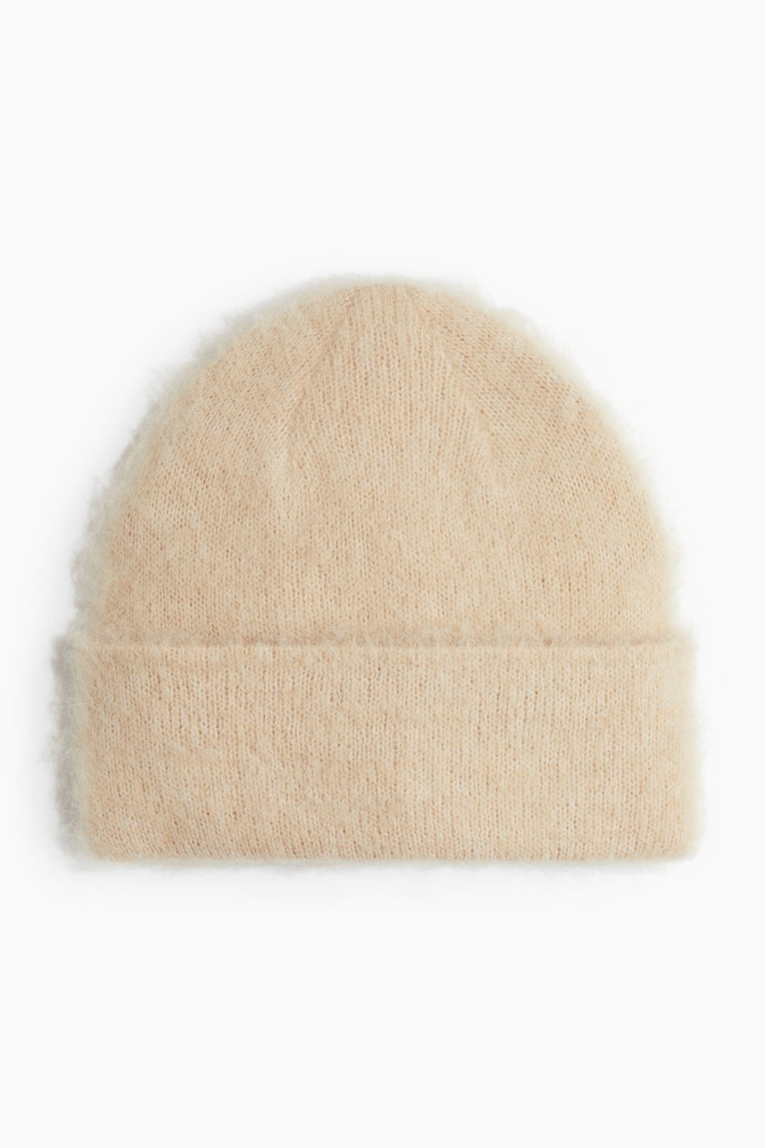 Fuzzy Wool-Blend Beanie H&M