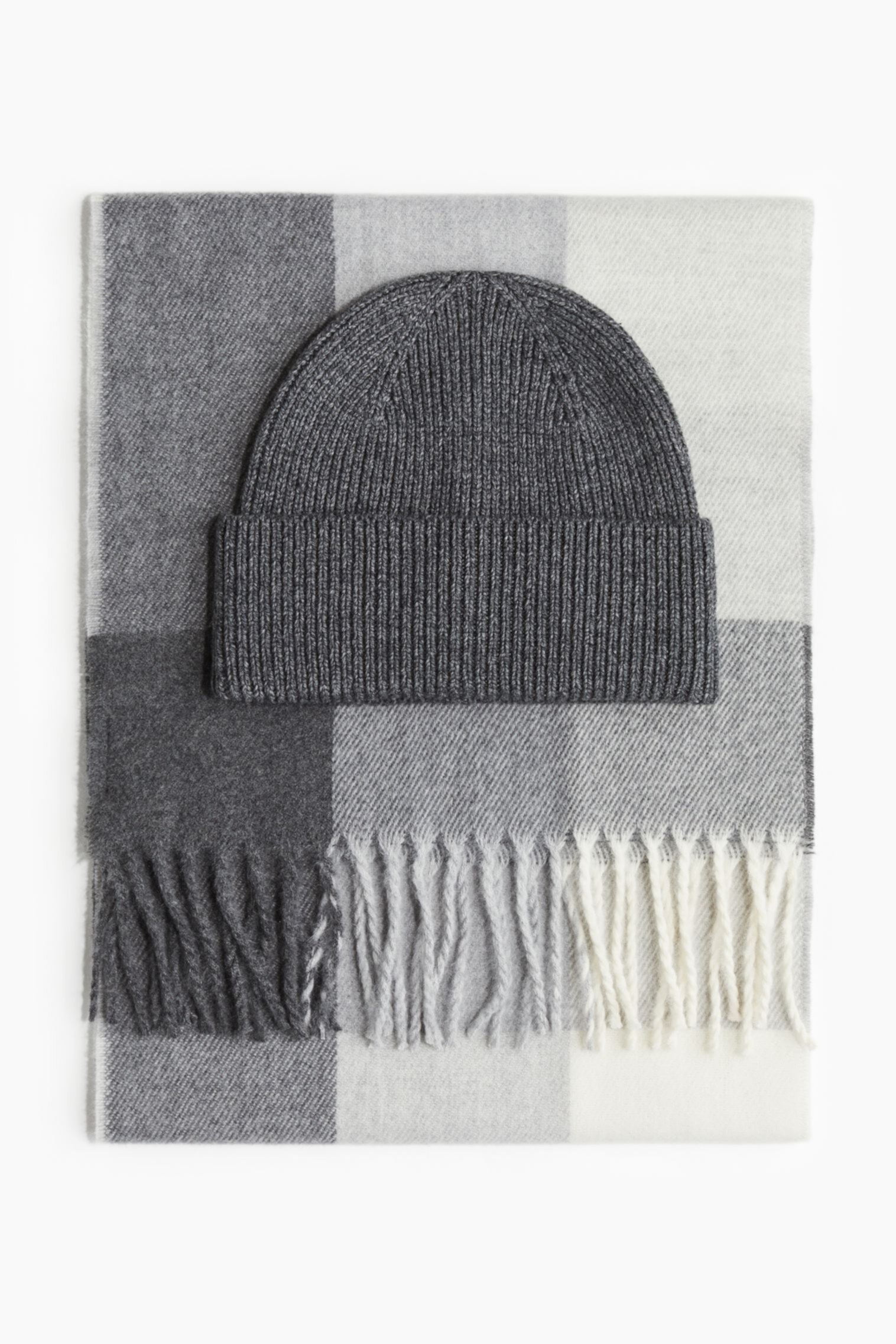 2-piece Scarf and Beanie Set H&M