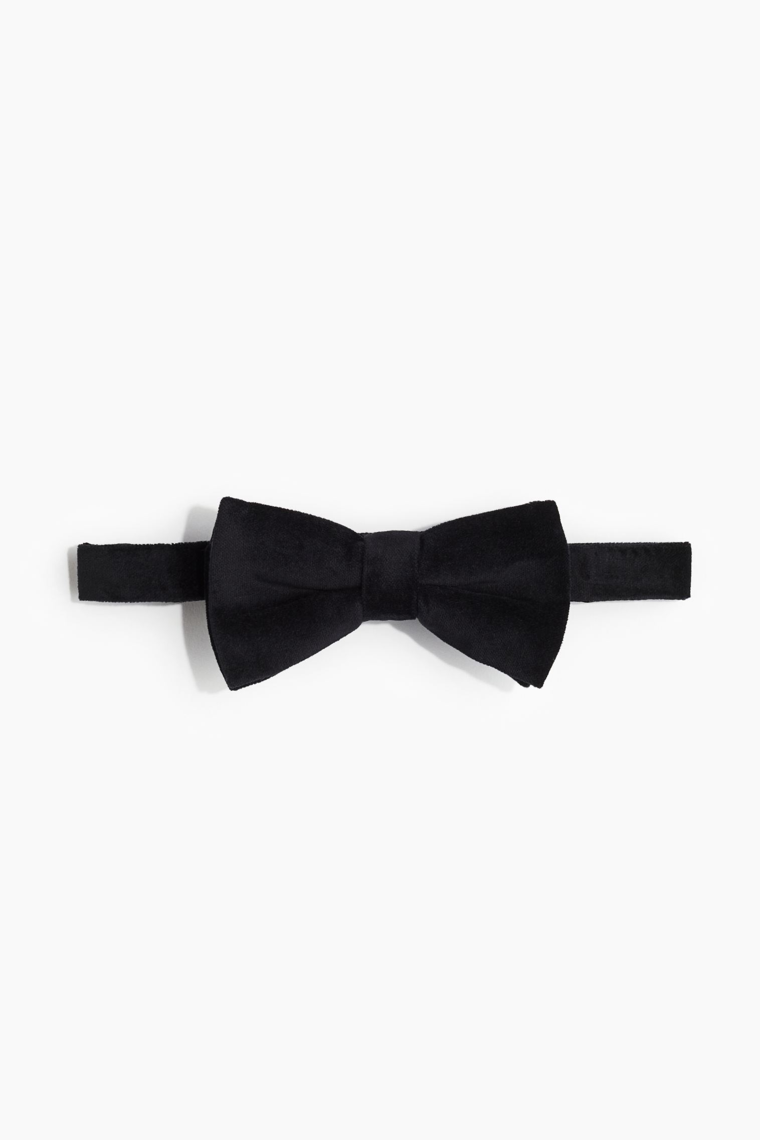 Velvet Bow Tie H&M