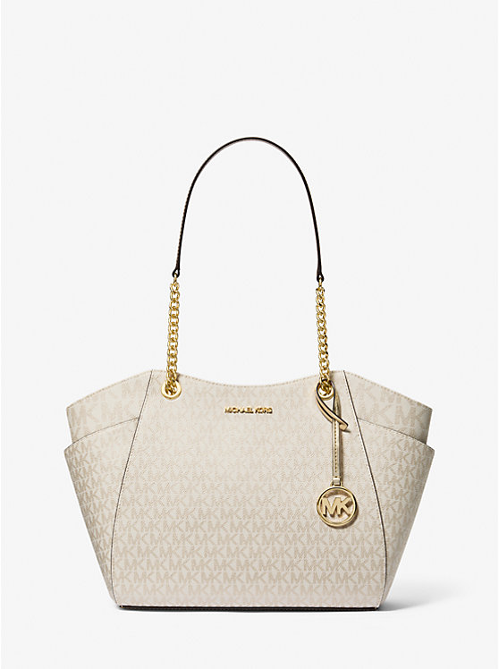 Jet Set Large Logo Shoulder Bag Michael Kors