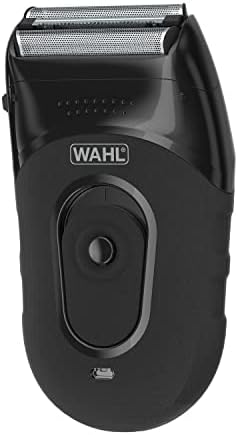 Wahl Compact Rechargeable Lithium Ion Shaver Kit with Hygienic Rinseable Foils & Cutter Bar with Dual Flexible Foils That Move with The Contours of Your Face - 7065 Wahl