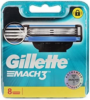 Сменные лезвия для бритвы MACH3 16 шт. (2 упаковки по 8 шт.) Gillette