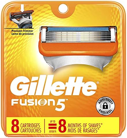 Картриджи для станка Fusion 5 Power, 8 штук, 5 лезвий для комфортного бритья Gillette