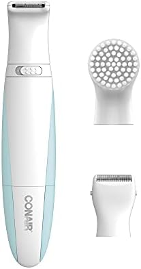 Conair Ladies All-In-One Personal Groomer, Trimmer, Foil Shaver for Women and Exfoliating Brush Conair