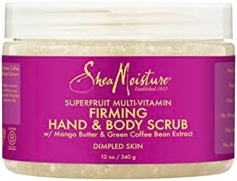 SheaMoisture Hand & Body Exfoliator SuperFruit Complex Exfoliating Scrub for Dry Skin with Shea Butter 12 oz SheaMoisture