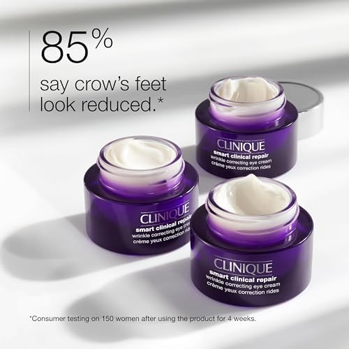 Clinique Smart Clinical Repair Wrinkle Correcting Eye Cream (Крем) With Hyaluronic Acid + Peptides | Anti-Aging, Hydrating + Depuffing Clinique