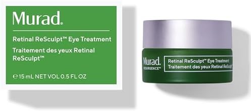 Murad Retinal ReSculpt Eye Lift Treatment - Anti-Aging Eye Cream (Крем) Lifts and Improves Sagging - Encapsulated Vitamin A Eye Care Firms Droopy Eyelids, Reduces Lines and Wrinkles - 0.5 FL OZ Murad