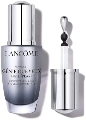 Lancôme Advanced Génifique Light Pearl Eye Serum - For Under Eye Bags, Puffiness & Fine Lines - With Bifidus Prebiotic & Caffeine - 0.67 Fl Oz Lancome