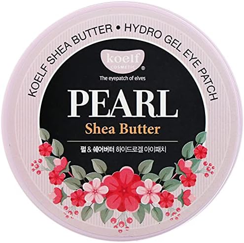 Petitfee Koelf Pearl Shea Butter Hydrogel Eye Patch, 60 Patches Petitfee