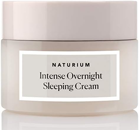 Naturium Intense Overnight Sleeping Cream, Hydrating & Anti-Aging Face Moisturizer, 1.7 oz Naturium