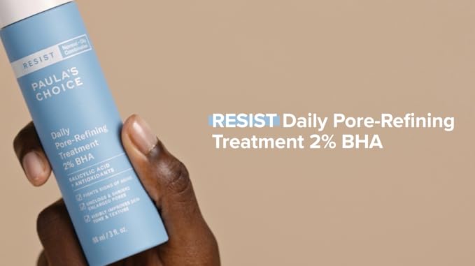 Paula's Choice RESIST Daily Pore-Refining Treatment 2% BHA with Salicylic & Hyaluronic Acid, Blackheads & Large Pore Exfoliant, Oily Skin, 3 Ounce Paula's Choice