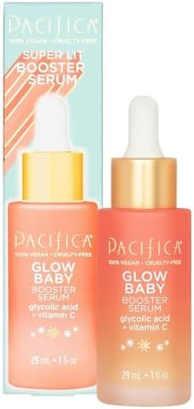 Сыворотка для лица Glow Baby с витамином C и гликолевой кислотой, 30 мл, увлажняющая и освежающая Pacifica