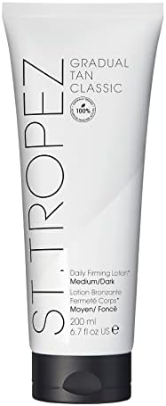 St.Tropez Gradual Tan Firming Lotion,Sun Kissed Glow Self Tan Moisturizer, 5 Skincare Benefits, Vegan, Natural & Cruelty Free St. Tropez