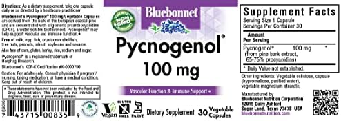 BLUEBONNET NUTRITION PYCNOGENOL 100 mg Bluebonnet