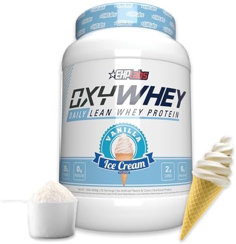 EHP Labs OxyWhey Whey Protein Isolate Powder (Порошок) - 25g of Whey Isolate Protein Powder, Meal Replacement Shake, Sugar Free Protein Powder - 25 Serves (Banana) EHP Labs