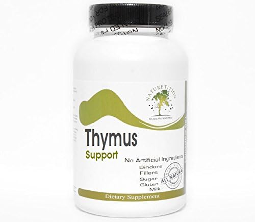 Thymus Support ~ 90 Capsules (Капсулы) - No Additives Naturetition Supplements