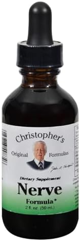 Christopher's Original Formulas Nerve Formula, Natural Herbal Supplement, 2 oz (Унции) Christopher's Original Formulas