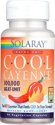 Cool Cayenne 40,000 HU - 180 - Capsule Solaray