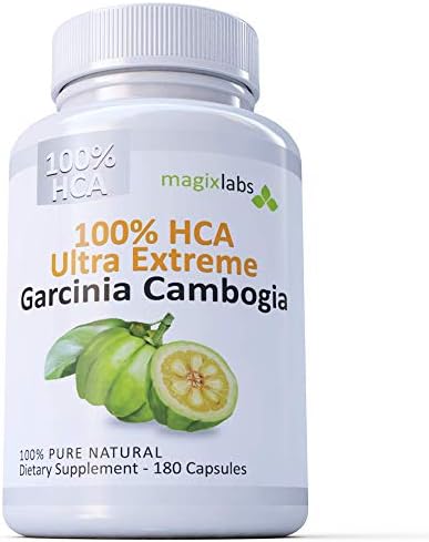 100% HCA ULTRA EXTREME Garcinia Cambogia Extract – 100% Pure All Natural – The Ultimate Fast Action Supplement MagixLabs