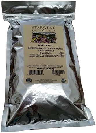 Starwest Botanicals Organic Marshmallow Root Powder (Порошок) Starwest Botanicals