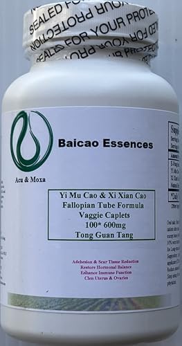 Motherwort Herb & St. Paul`s Wort, Xi Xian Cao & Yi Mu Cao Fallopian Tube Formula 100 Caplets Generic