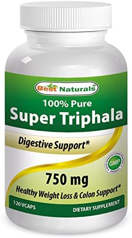 Best Naturals Triphala 750 mg 120 Vcaps Best Naturals