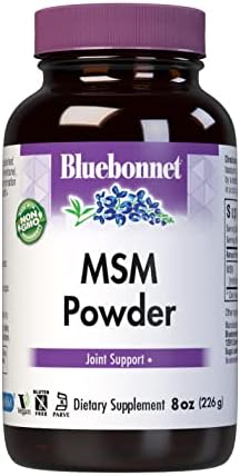 BlueBonnet MSM Powder, 8 Ounces Bluebonnet