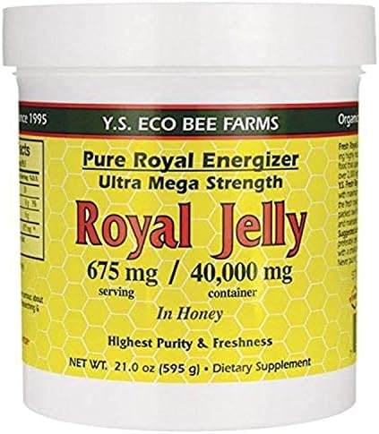 YS Royal Jelly/Honey Bee - Royal Jelly In Honey Ultra Strength, 21 oz (Унции) gel YS Royal Jelly/Honey Bee