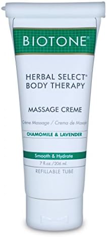 Biotone Herbal Select Massage Products Body Therapy Creme, 7 Ounce Biotone