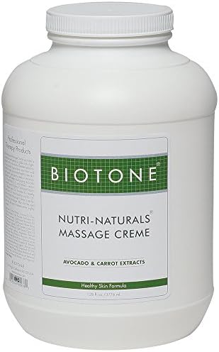 Biotone Nutri Naturals Massage Cream, 128 Ounce Biotone