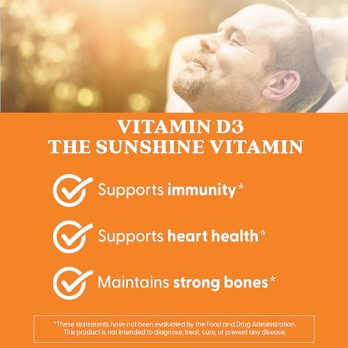 Doctors BEST Vitamin D3 2000 IU, Supports Heart, Bones, & Immunity, Non-GMO, Gluten Free, Soy Free 180 Softgels Doctor's Best