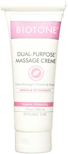 Biotone Dual Purpose Massage Creme 7 oz - Pack of 2 Tubes Biotone