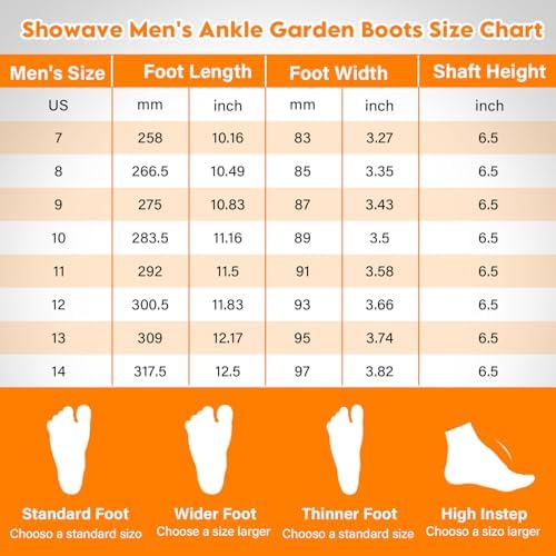 Мужские Резиновые сапоги Showave Ankle Showave