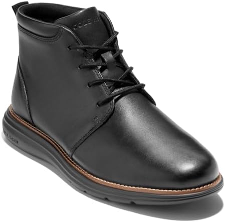 Мужские ботинки из высококачественной кожи Cole Haan Grand+ Ultra Chukka Cole Haan