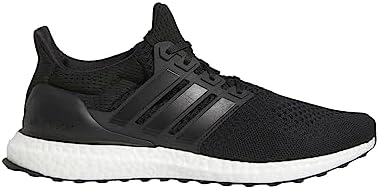 adidas Men's Ultraboost 1.0 Running Shoe, Black/White/Beam Green, 10 Adidas