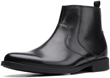 Clarks Men's Whiddon Zip Ankle Boot Clarks